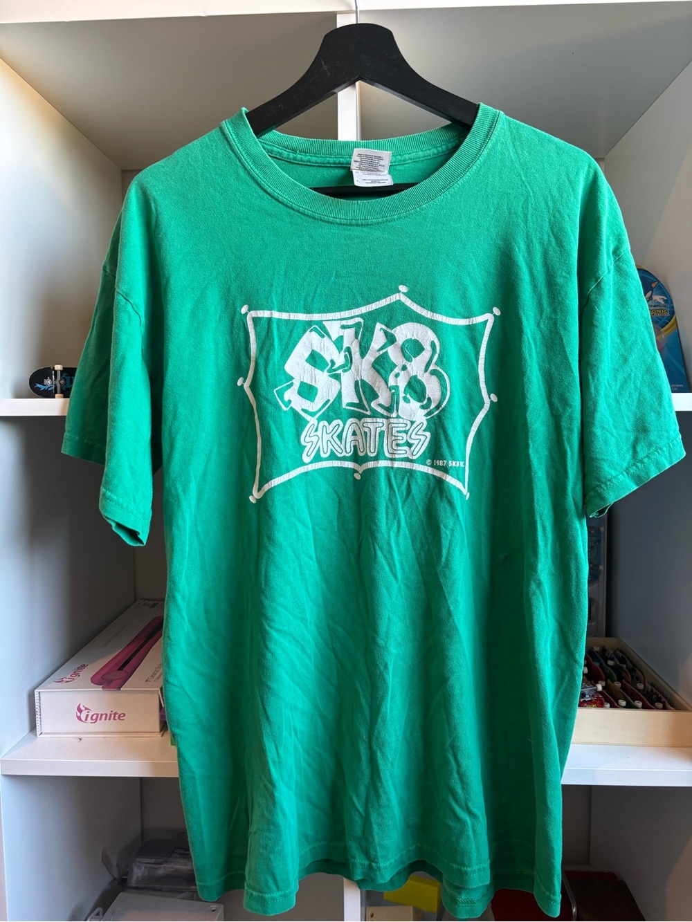 Kids vintage Graphic Tee - Green